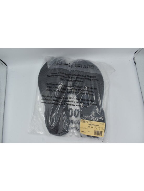 Keen Mens 14 Waimea TG Toe Guard Naval Academy Black Flip Flops Sandals Shoes